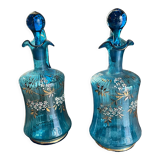 Pair of Napoleon lll decanters