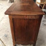Buffet bas en chêne de style Louis XV, fin 19ème