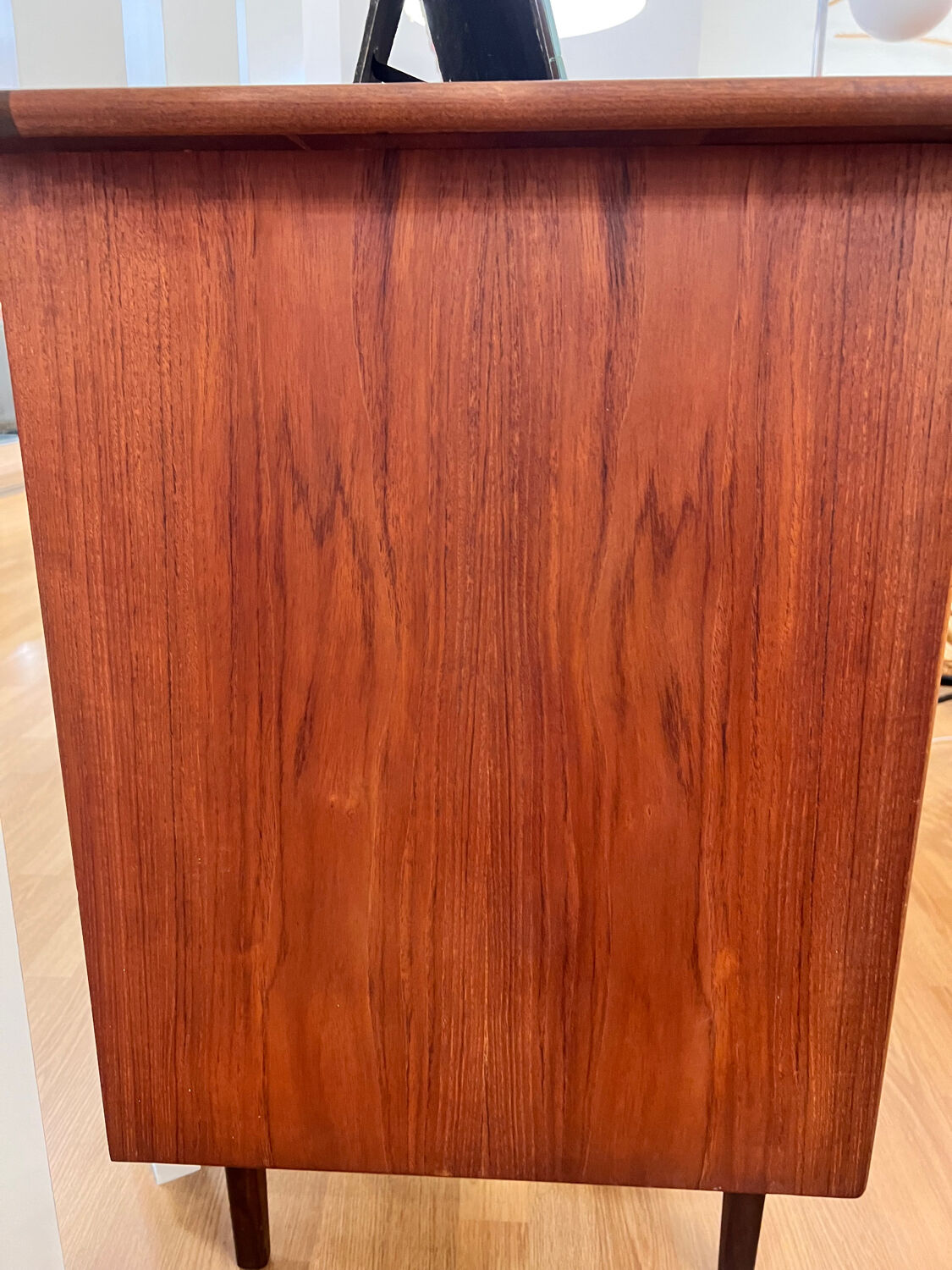 Teak chest of drawers