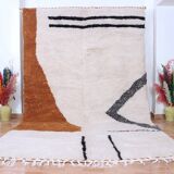 Handmade, colorful Beni Ouraine rug, traditional style, size 150 x 250 cm