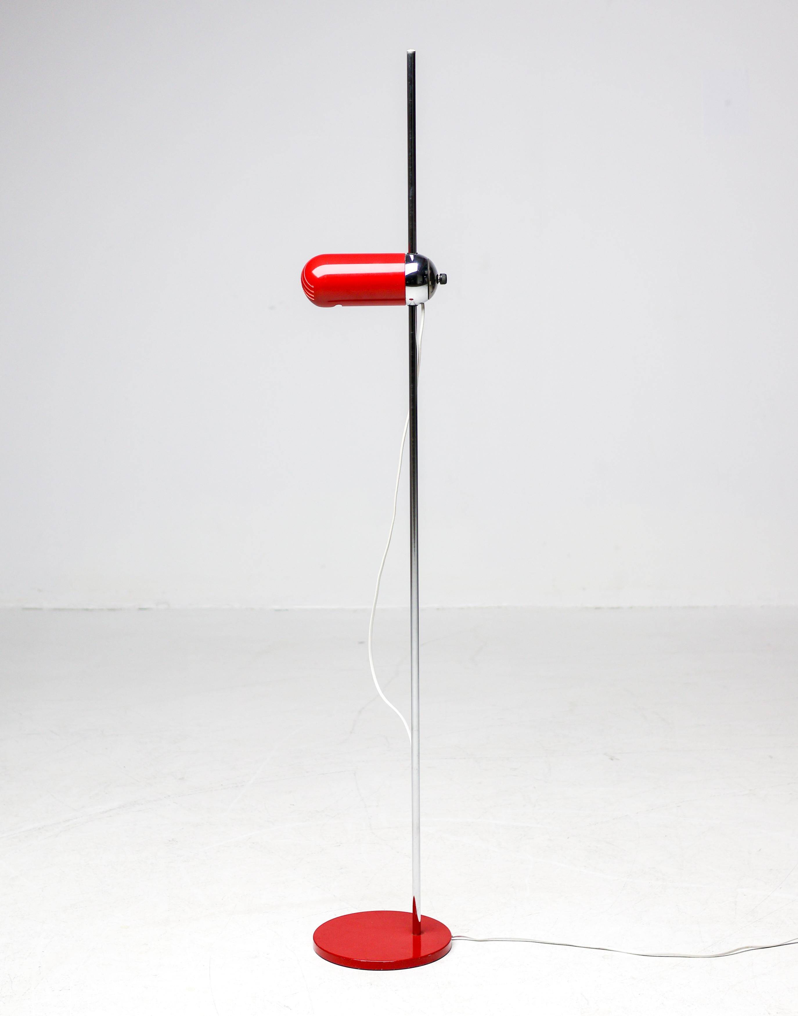 Floor lamp "2293", Martini, Falconi & Fois Architects for Reggiani, Italy, 1970