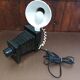 Vintage camera ceramic table lamp