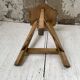 Oak tripod stool