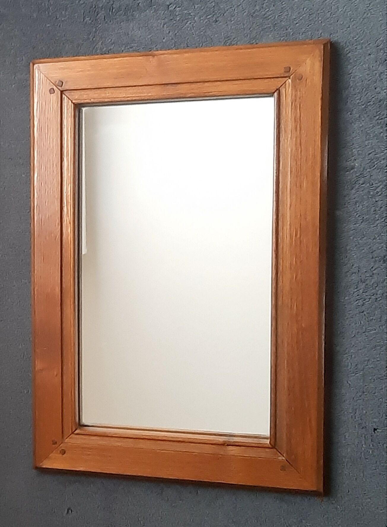 Mirror frame raw wood  28x43cm