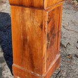 Nineteenth century ogee bedside table