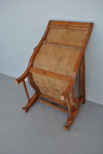 Fake pair of colonial chairs end XIX said planters