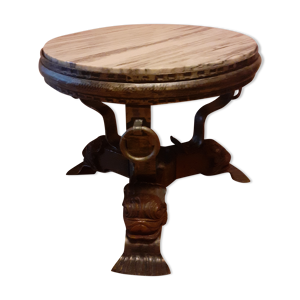Table basse, fer forgé