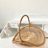 Vintage wicker basket