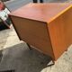 Commode design scandinave en teck vintage 1970
