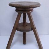 oak workshop patina stool