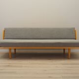 Beech sofa, Danish design, 1960s, designer: Hans. J. Wegner, manufacture: G