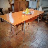 Table formica orange brand Rotub vintage