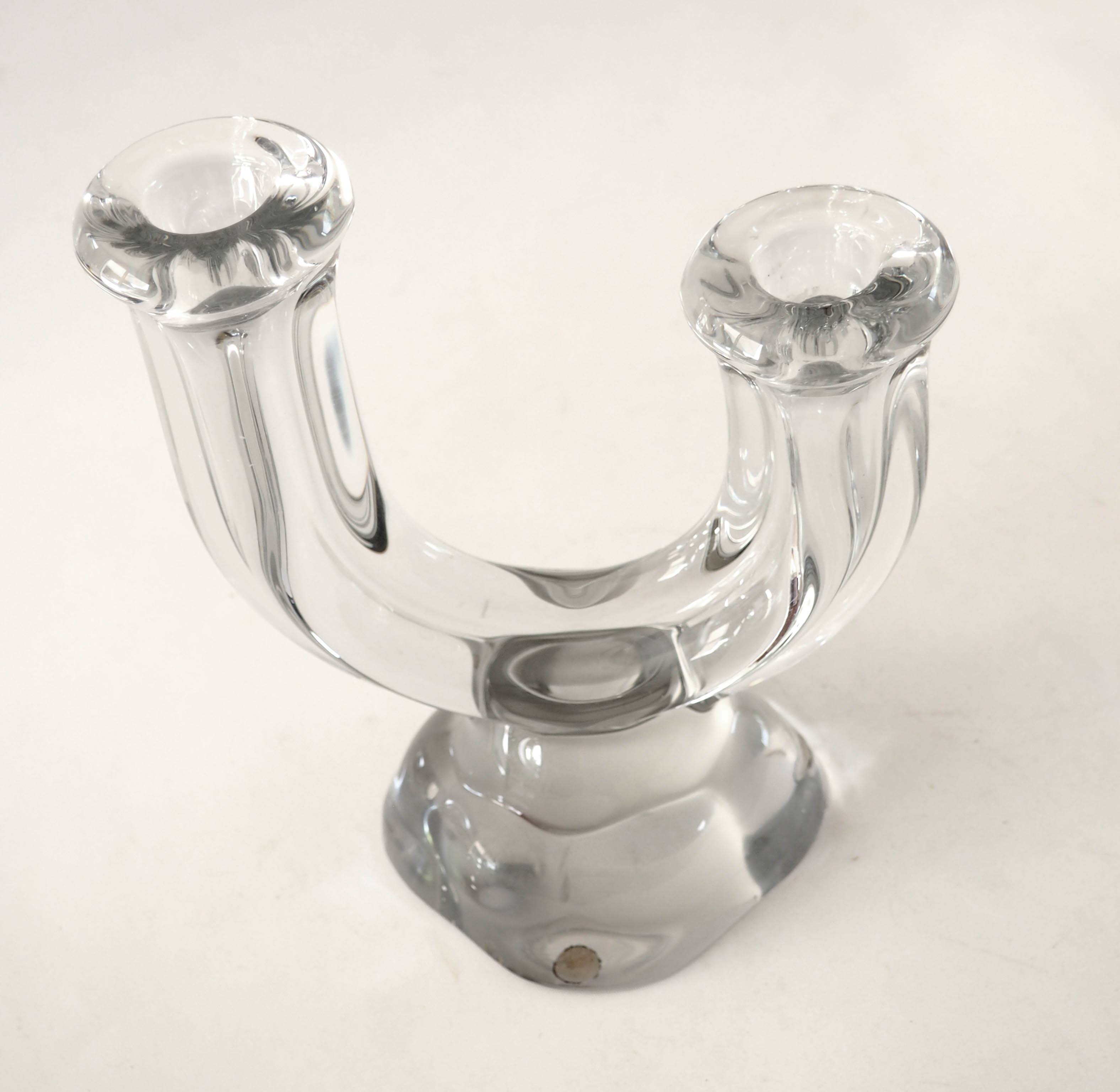 Vannes crystal candle holder