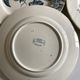 Set of 6 plates Creil Montereau Pomona iron earth early 20th