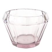 Art Deco vase, crystal, Moser, Czechoslovakia, 1930s