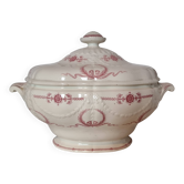 Superb and large English porcelain soup tureen by Minton (19th century)