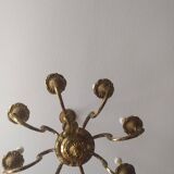 Bronze chandelier