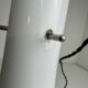 Ancienne suspension en opaline vintage 1970