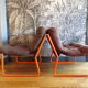 Duo de fauteuils tubulaires 1970