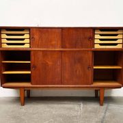 Modern Danish mid-century enfilade, teak, 1960s