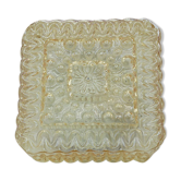 Plafonnier en verre doré