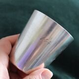 Antique silver-plated timbale – Maison Hénin & Cie