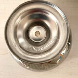 Stainless steel ice cream bowls by Guy Degrenne