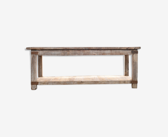 Old teak table