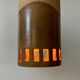 Set of 3 terracotta and enamelled suspensions, France