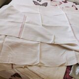 Lot of old linens in Métis lin cotton