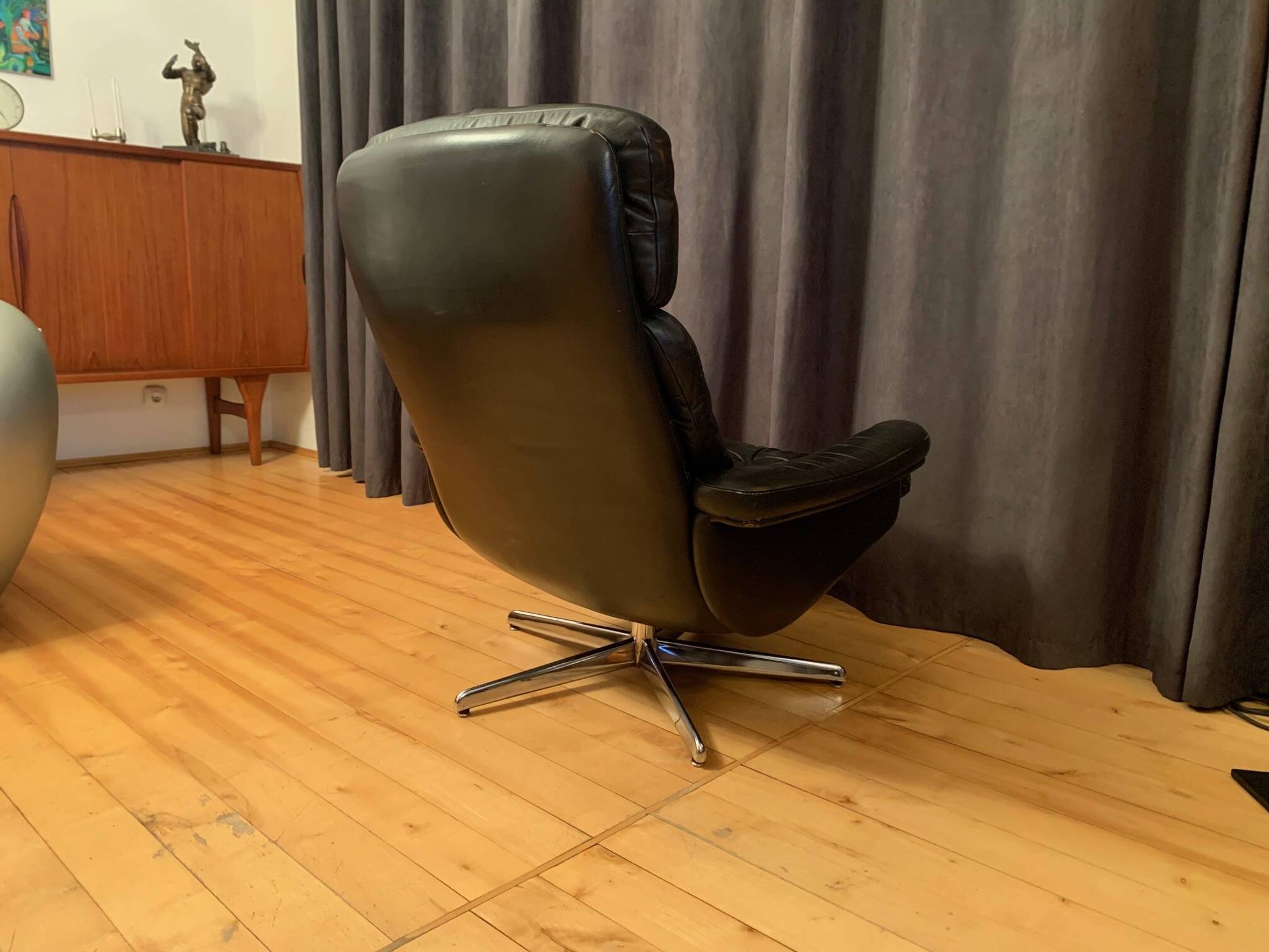 Swivel armchair, Denmark, 1960s