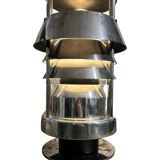 Chrome industrial lamp