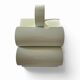 Space Age newspaper stand / magazine holder / model 6635 in white by Opal Germany / mid-century 70s
