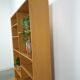 Tall LP bookcase with shelves from Sweden