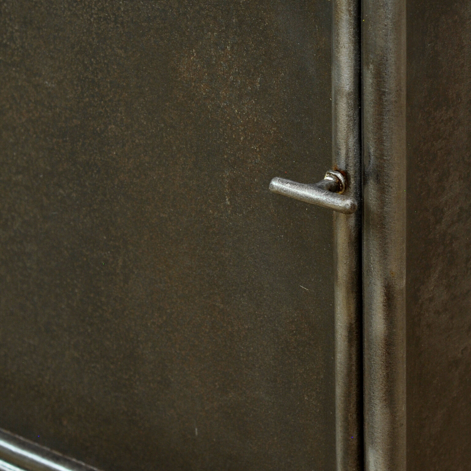 Set of Iron Nightstands, circa 1910