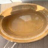 Old Alsatian terracotta casserole dish