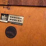 Secretary, desk, Danish in Teak by Borge Mogensen for Soborg Mobelfabrik 1960.