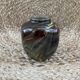 Vase in marbled glazed earthenware, Savoie