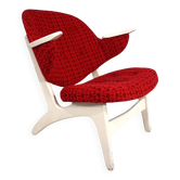 Fauteuil Lounge CE Matthes Modèle 33 par Carl Edward Matthes, 1950