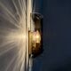 Mid-century glass wall lamp sconce J.T. Kalmar, 1970s, Germany
