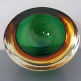 Sommerso Murano Glass Bowls by Flavio Poli, 1960s, Set of 4
