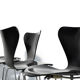 Set of 4 butterfly chairs 3107 by Arne Jacobsen for Fritz Hansen, 1976 Denmark