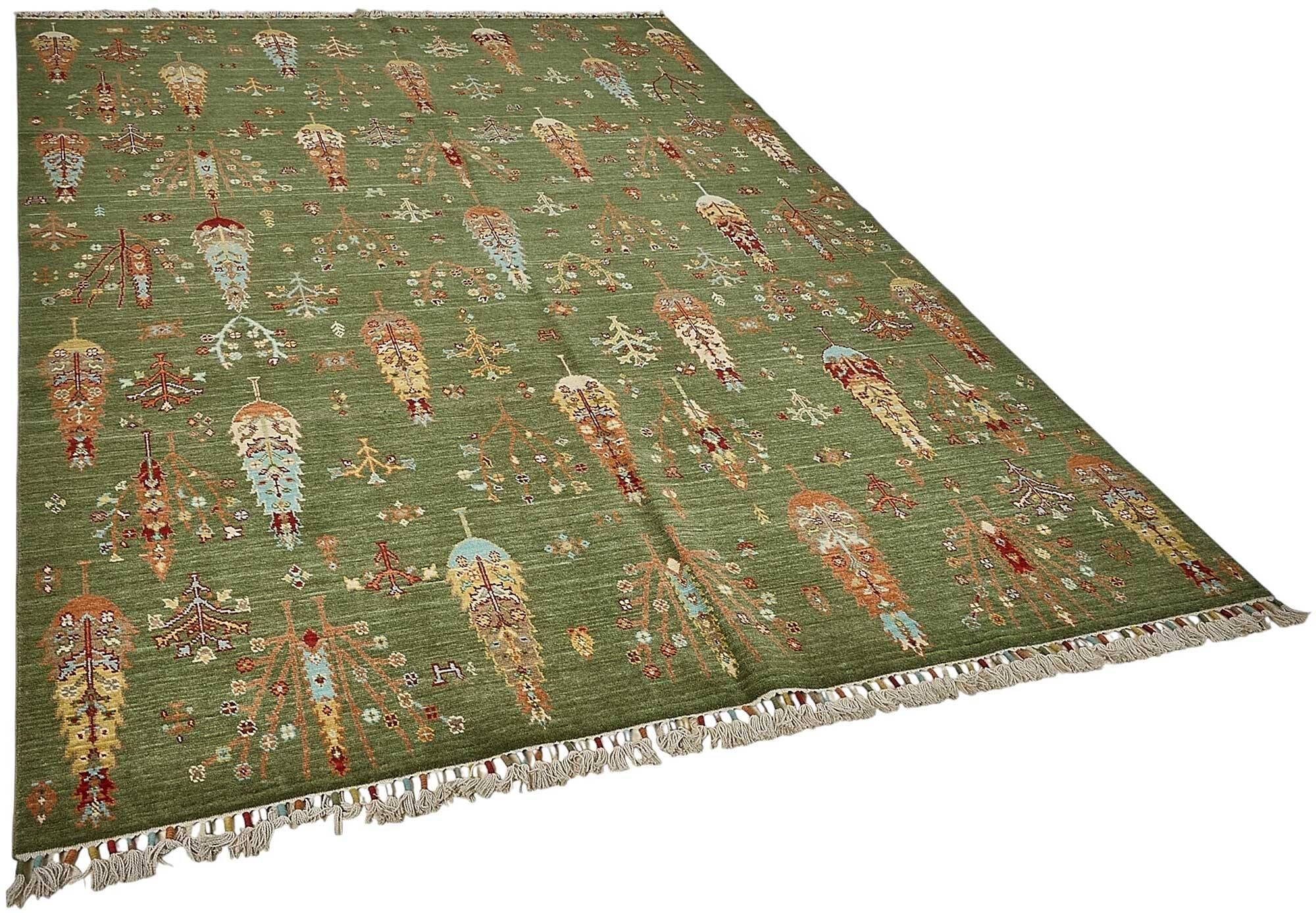 Turkish Handcrafted Loom Oushak Rug 204 cm x 302 cm