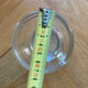 Molded glass bulb vase