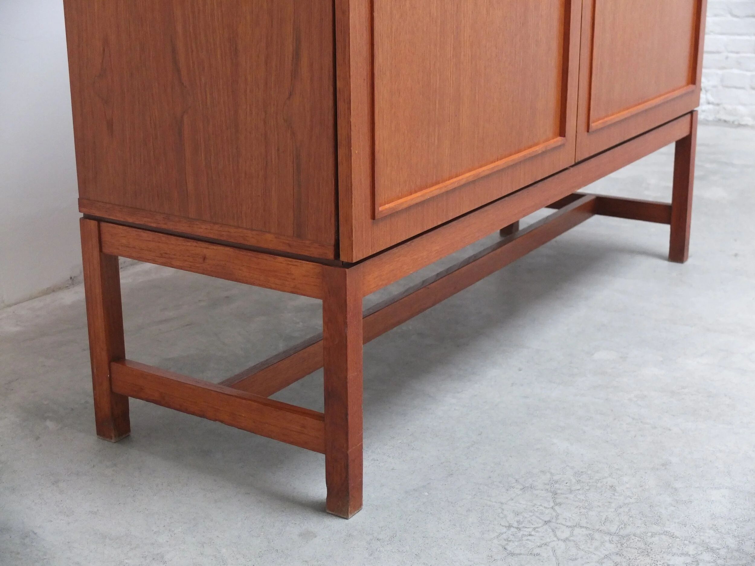 Decorative bar cabinet by Oswald Vermaercke for V-Form, 1966