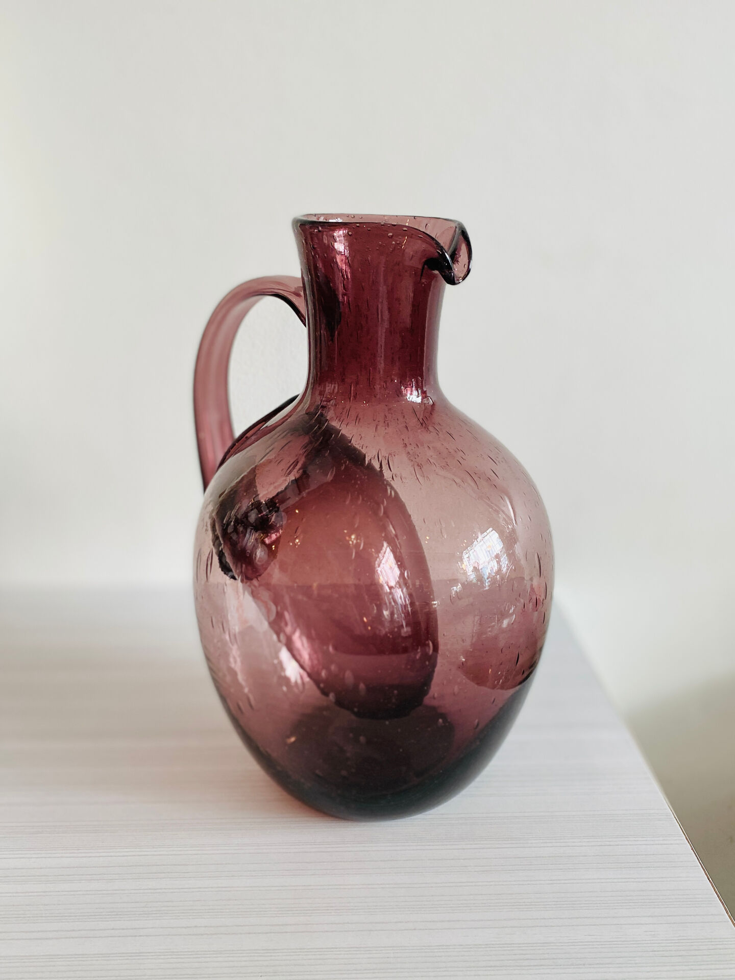 Ice pitcher carafe glassware Biot