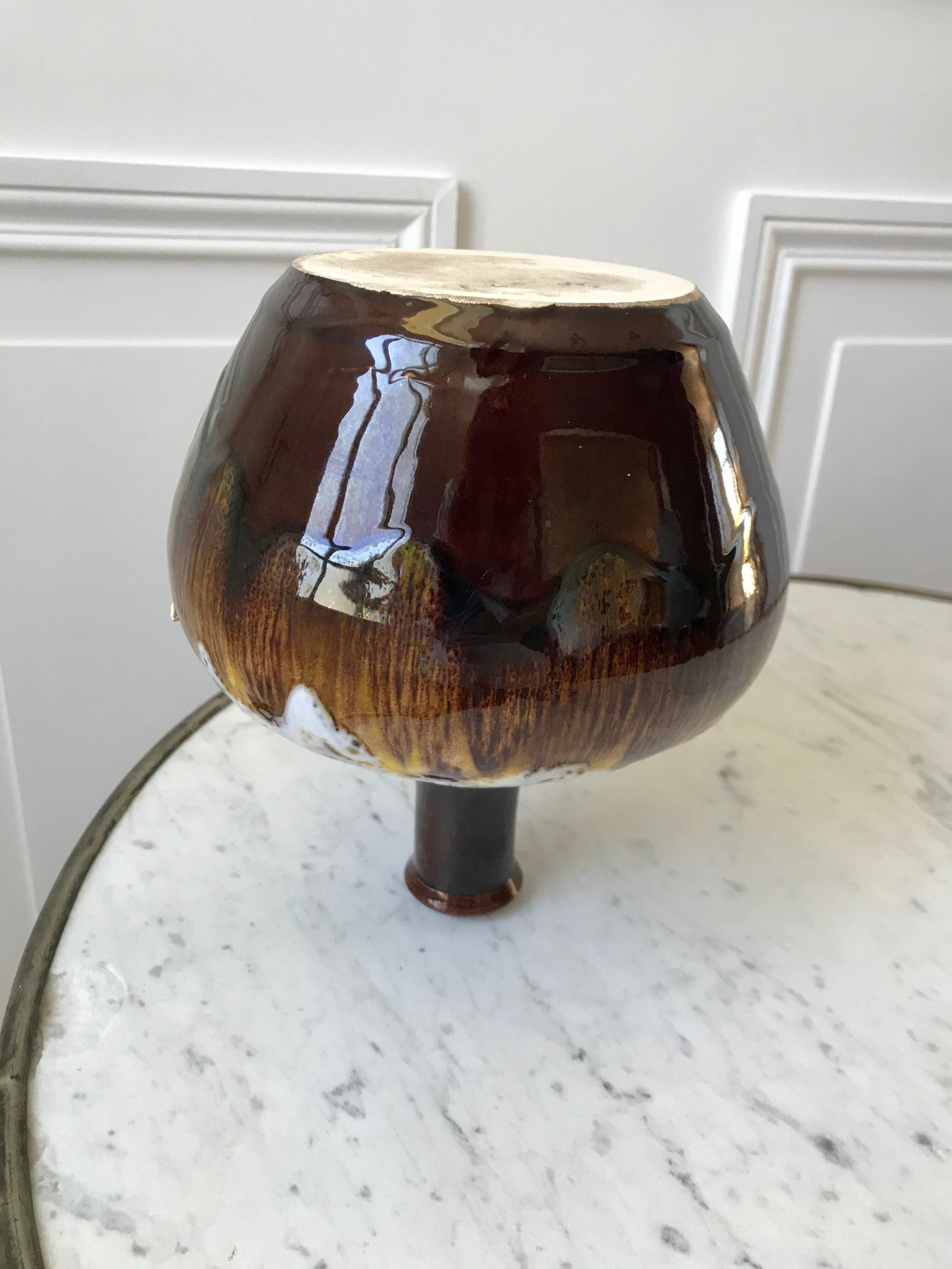 Ceramic vase 70s