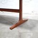 Table basse scandinave vintage en teck