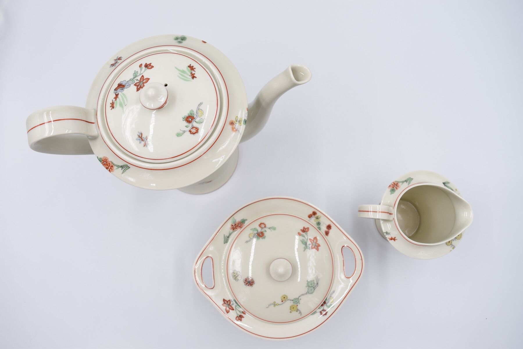 Limoges Haviland porcelain coffee service for Au Vase Etruscan chinese décor