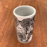 Danish Flora vase from the mid-century by Bjørn Wiinblad for Nymölle Denmark, 1960s.